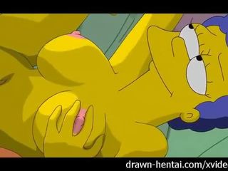 Simpsons hentai - homer folla marge